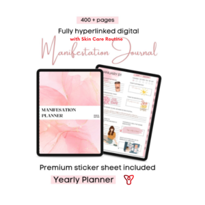Planner Journal de Manifestation