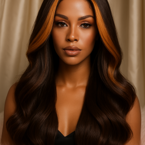 PERRUQUE AFRO YAKI WAVY HD LACE FRONT GLUELESS “VALIYII CROWNED by Glow™ : LE PARADIS DE LA PERRUQUE